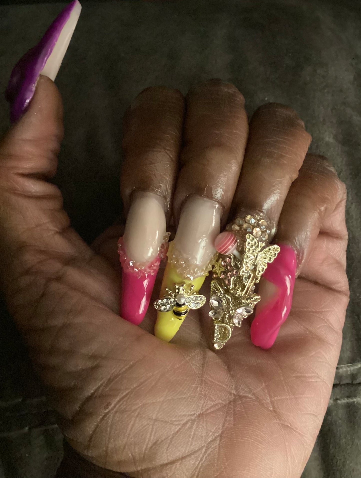 Full Set Acrylic Nails