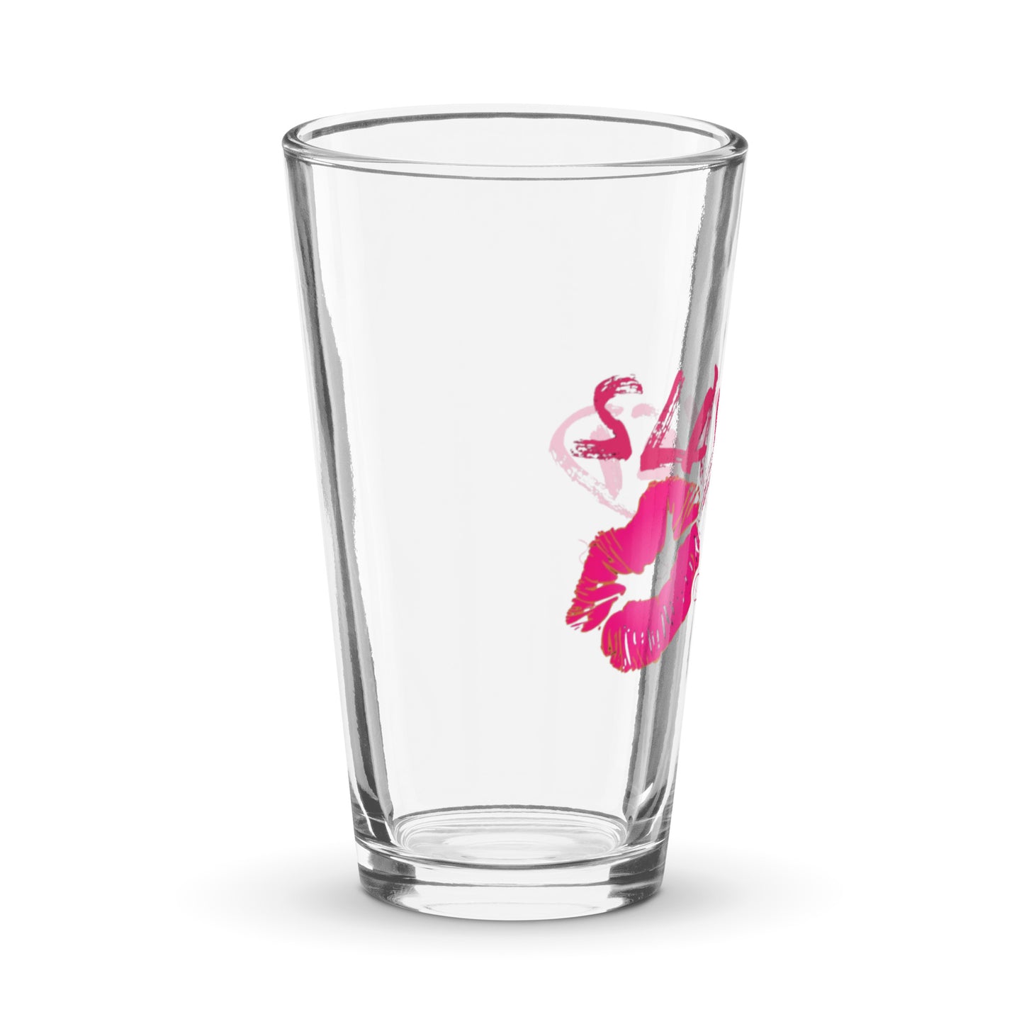 Shaker pint glass